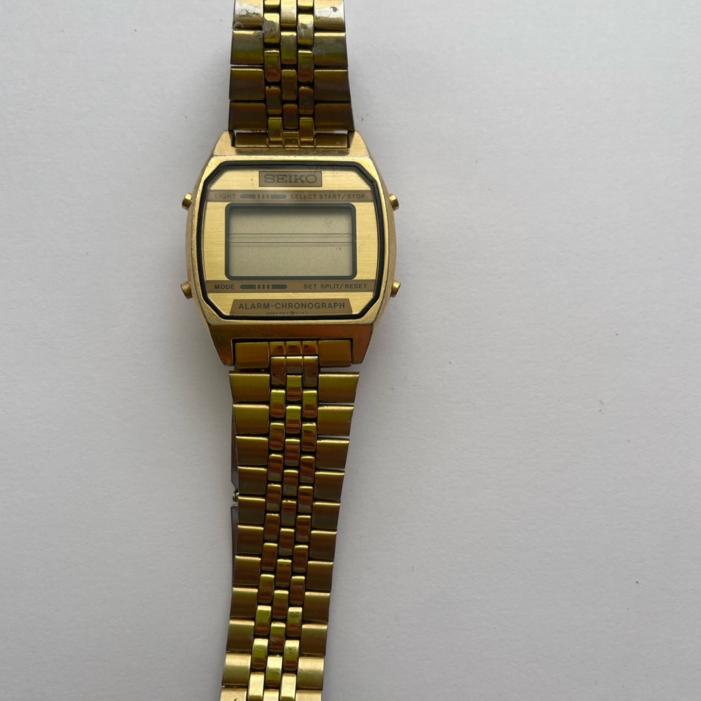 Vintage Seiko digital watch